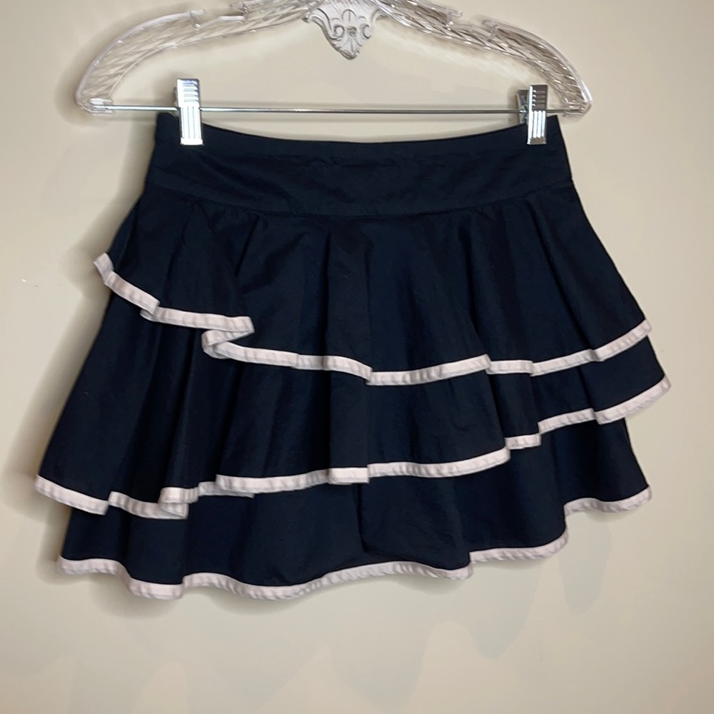 GO International Ruffle Short Skirt R-13
